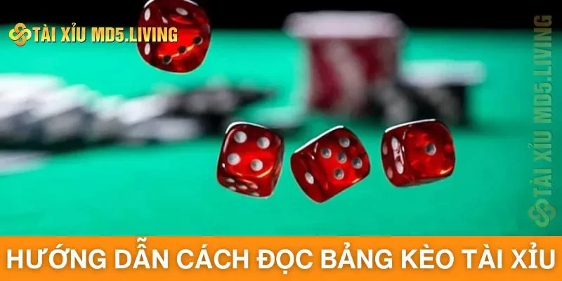 Hướng dẫn cách đọc bảng kèo tài xỉu