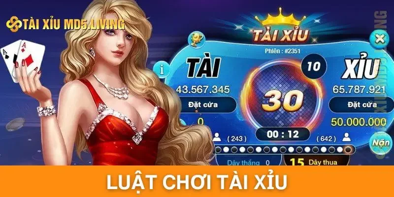 Luật chơi tài xỉu