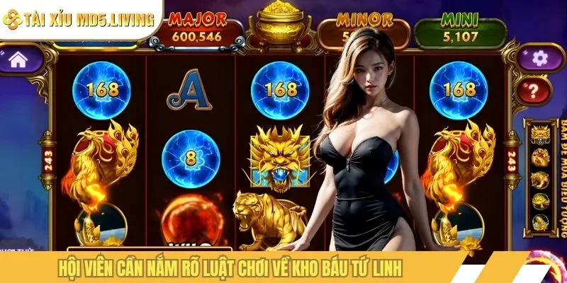 Hội viên cần nắm rõ luật chơi về kho báu tứ linh